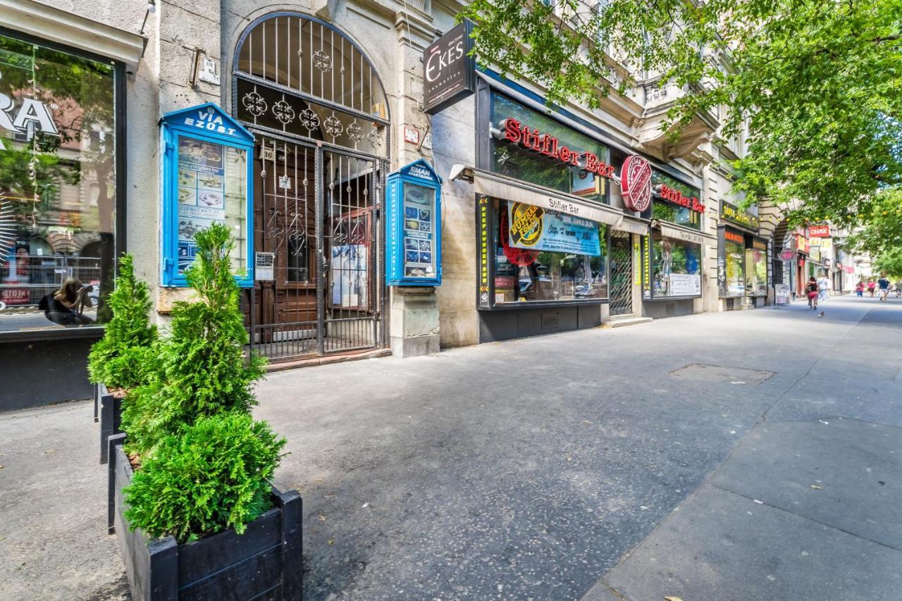 Sun-Splashed Retreat In The Heart Of A Vibrant Quarter Budapest Exteriör bild